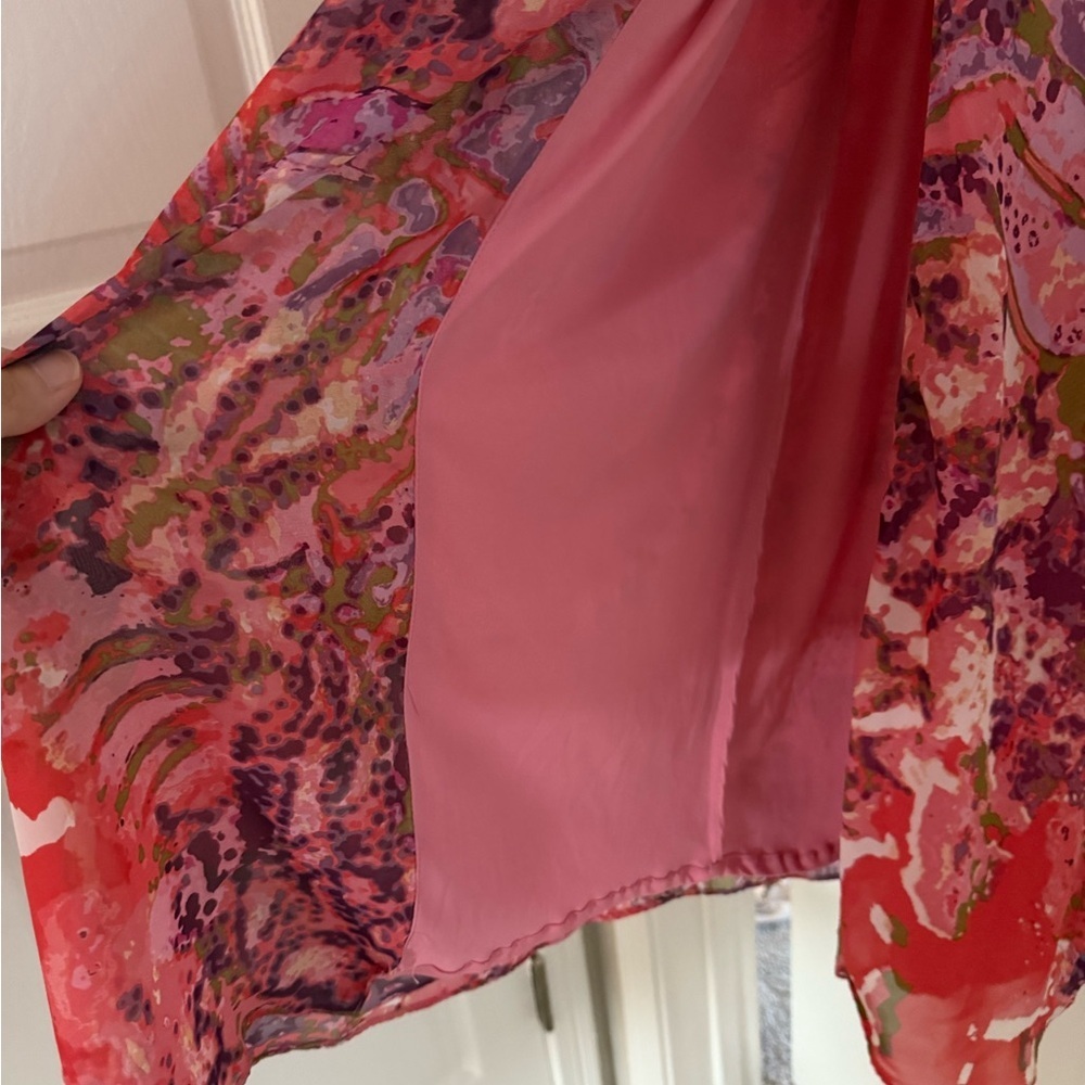 ADRIANNA PAPELL Multicolor Maxi Dress - Picture 4 of 12